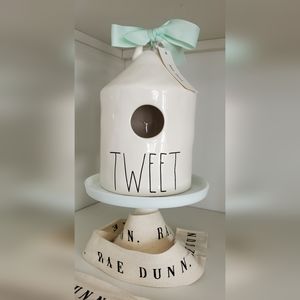 Rae Dunn TWEET Bird House